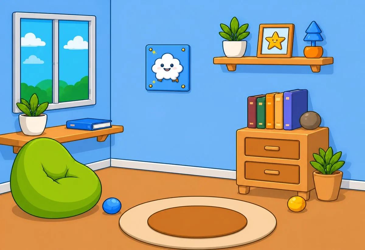 Wohnzimmer-Szene, in der aus einem Moment eine Story werden kann